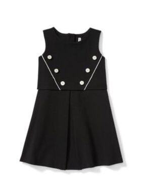Janie and Jack Black Dress 2T
